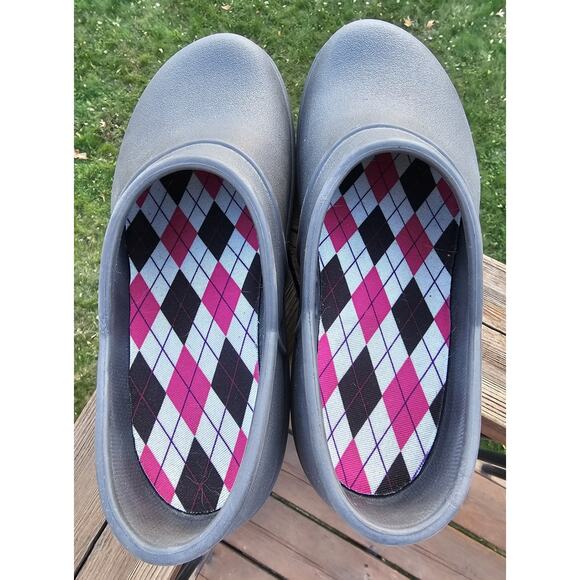 Crocs Shoes Womens Sz 9 Brown Neria Dual Comfort Slip Resistant Work Clog - Picture 6 of 8